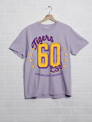 LSU Tiger Jersey Patch Tee