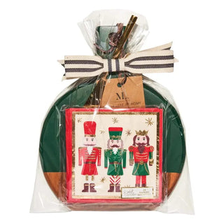 Nutcracker Cutting Board & Napkin Set