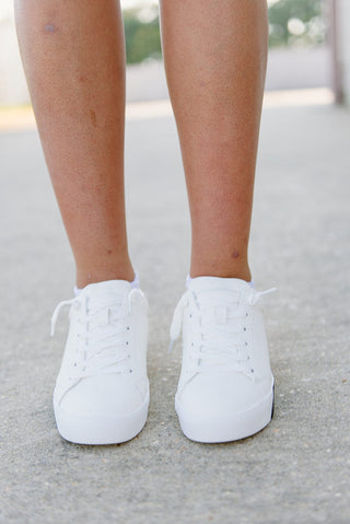 Black & Gold Detail Sneakers