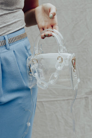 Clear Chain Mini Bag