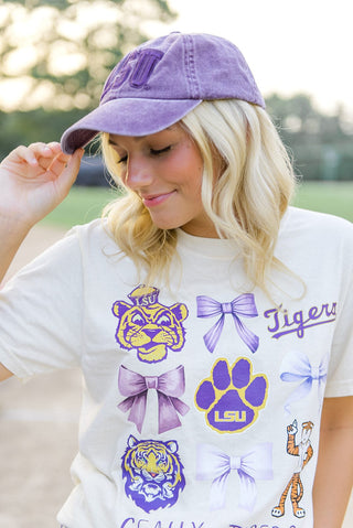 LSU Croquette Short Sleeve Tee