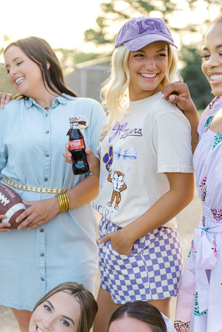 LSU Croquette Short Sleeve Tee