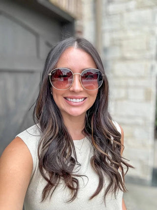 Georgie Brown Sunglasses by Dax
