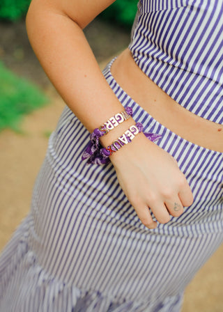 LSU Geaux Bandana Bracelet