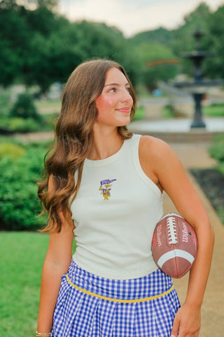LSU Tiger Cream Tank
