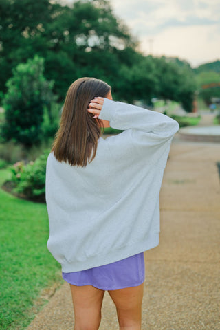 Tigers Polka Dot Mock Neck Sweatshirt