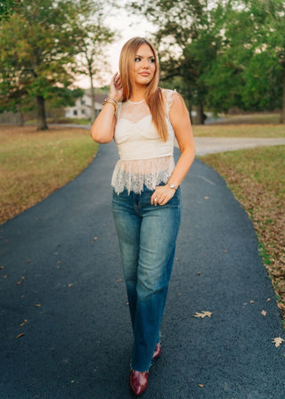 Hidden Dark Wash Classic Dad Jean