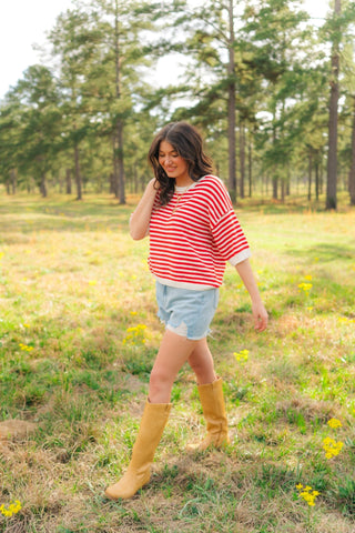 Light Wash Frayed Denim Shorts
