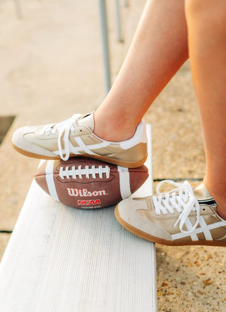 Gold Dakkah Lace Up Sneaker