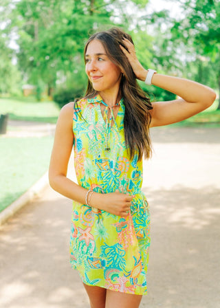 Ciebon Yellow Tropical Romper