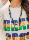 Mardi Gras Classic Bead Necklace from Select Trends Boutique