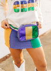 Mardi Gras Glitter Fanny Pack from Select Trends Boutique