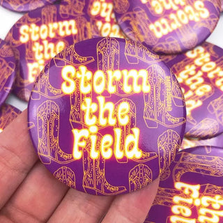 Purple Storm The Field Gameday Button