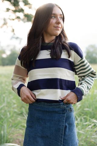 Medium Wash Buckle Detail Skort