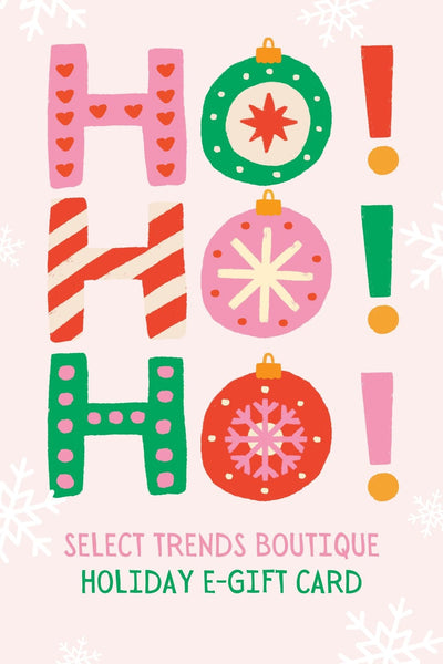 Select Trends Virtual Holiday Gift Card