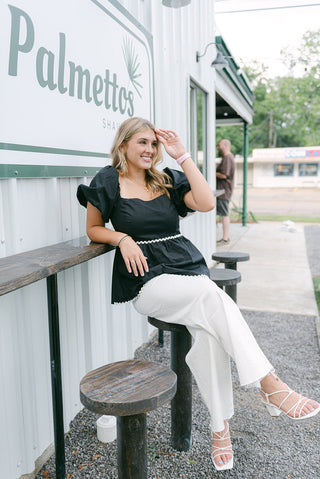 White Wide Leg Jeans