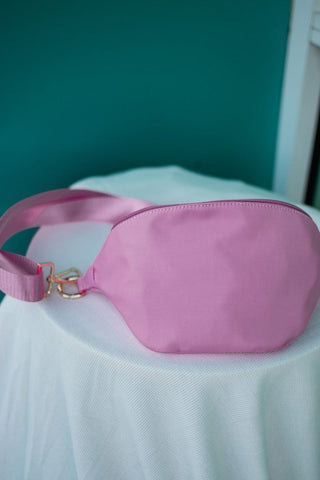 Baby Pink Bum Bag | Select Trends Boutique