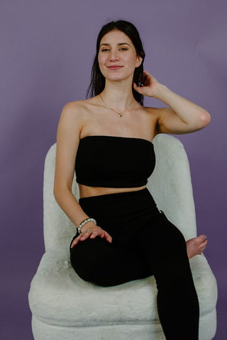 Black Bandeau Top | Select Trends Boutique