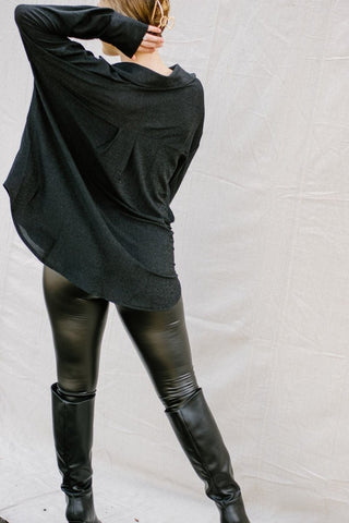 Black Faux Leather Leggings - Select Trends Boutique