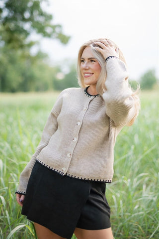 Black Faux Wrap Suede Skort | Select Trends Boutique