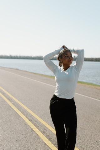 Black High Waist Sweatpants | Select Trends Boutique