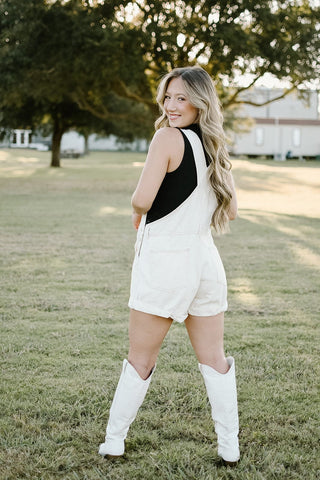 Black Mock Neck Bodysuit