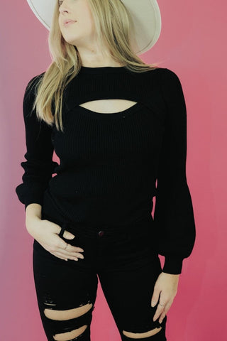 Black Moving On Top | Select Trends Boutique