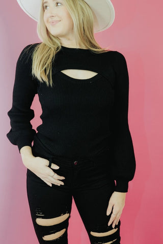 Black Moving On Top | Select Trends Boutique