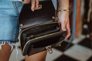 Black On the Go Crossbody