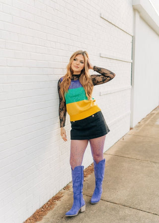 Black Pocket Front Denim Skort - Select Trends Boutique