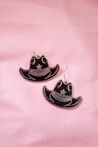 Black & Silver Western Earrings | Select Trends Boutique