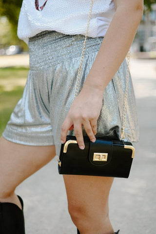 Black Wallet Crossbody Bag | Select Trends Boutique