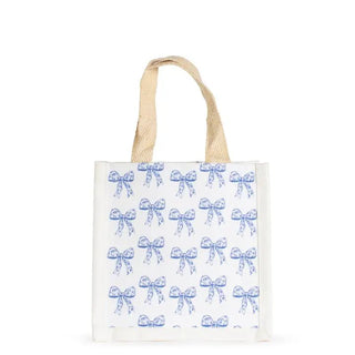 Blue Bow Petite Tote Bag - Select Trends Boutique