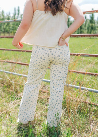 Blush Pink Floral Puff Sleeve Blouse | Select Trends Boutique