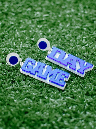 Blue Gameday Drops | Select Trends Boutique