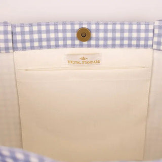Blue Gingham Tote Bag | Select Trends Boutique