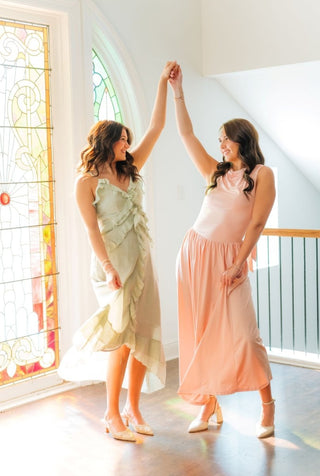 Blush Pink Open Back Maxi Dress | Select Trends Boutique