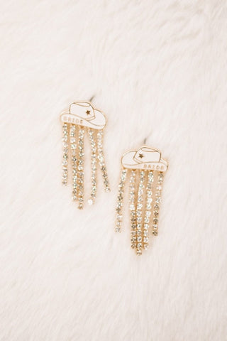 Bride Western Rhinestone Drops | Select Trends Boutique