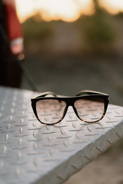 DAX Ember Brown Gradient Sunglasses