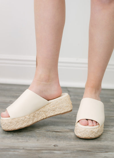 Shu Shop Lizzie Platform Slip On Sandals