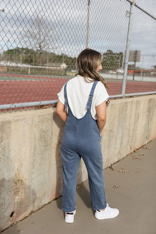 Blueberry Casual Loose Jumpsuit