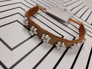 Brown Flower Detail Bracelet | Select Trends Boutique