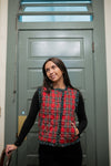 Christmas Plaid Quilted Vest