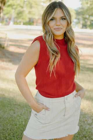 Cream Cargo Mini Skirt | Select Trends Boutique