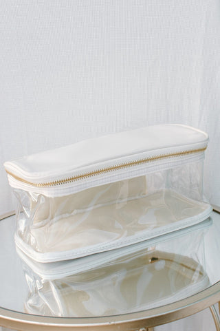 Cream Makeup Case