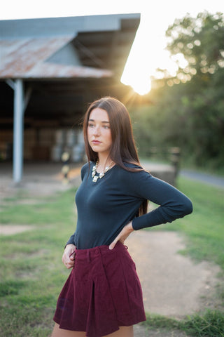 Dark Teal Lightweight Sweater