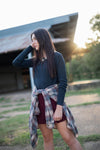 Dark Teal Lightweight Sweater