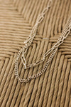 Double Layer Gold Chain Necklace