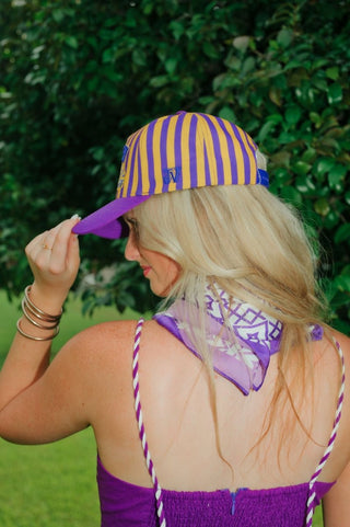 Easy Tiger Striped Trucker Hat | Select Trends Boutique