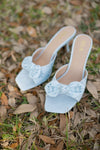 Elyzza Baby Blue Kitten Heels - Select Trends Boutique